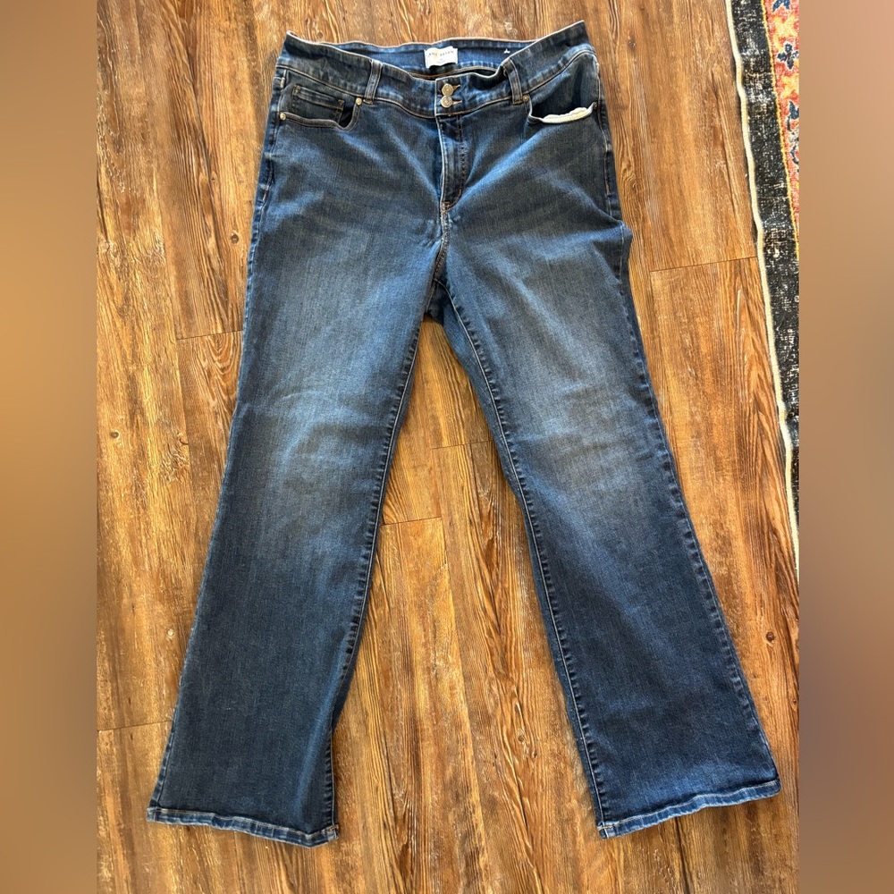 Lane Bryant Dark Blue Bootcut Jeans